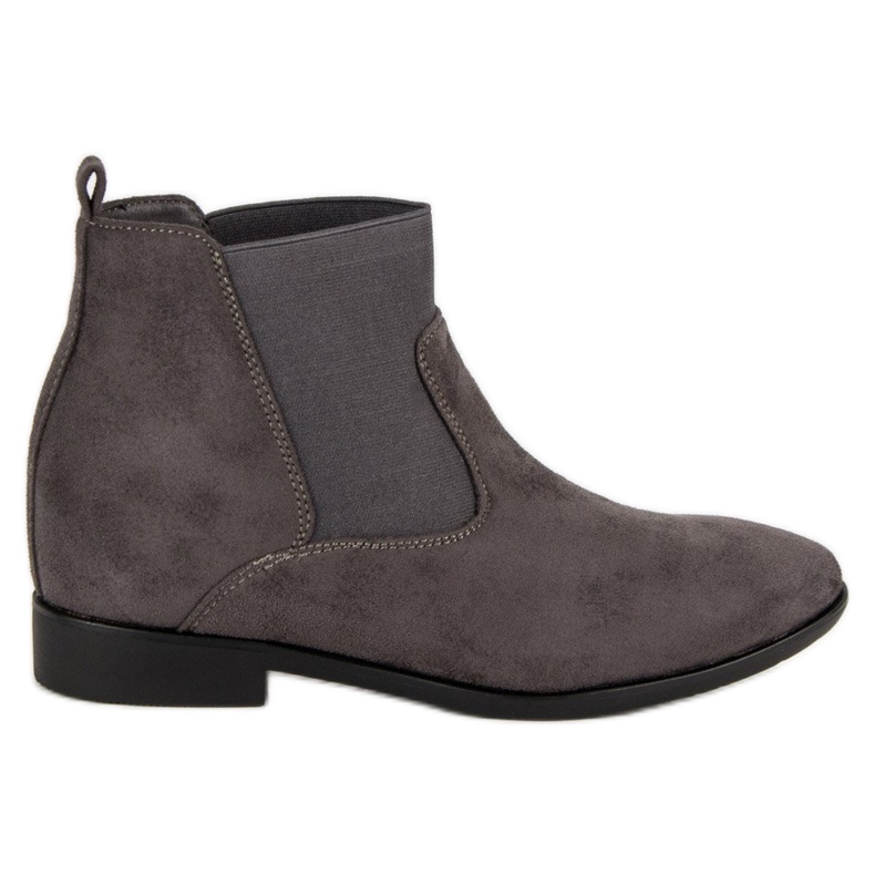 Lucky Shoes Stivali Jodhpur alla moda grigio