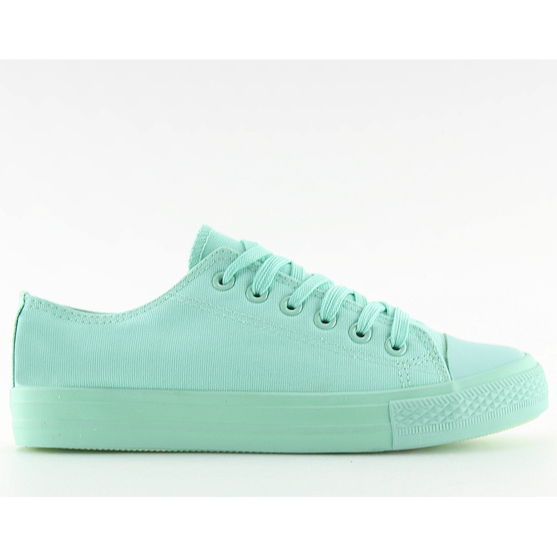Sneakers donna monocolore menta NB176 L.GREEN verde