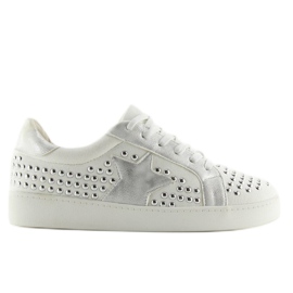 Sneakers da donna bianche G253 White bianco