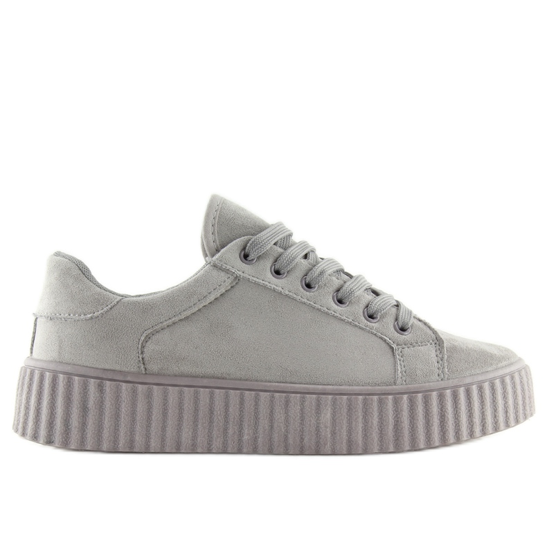 Grigie AX03 Sneakers grigie con suola alta grigio