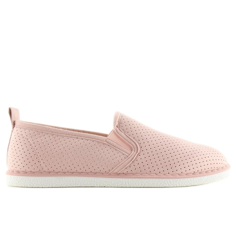 Sneakers slip-on rosa LA08P Nude