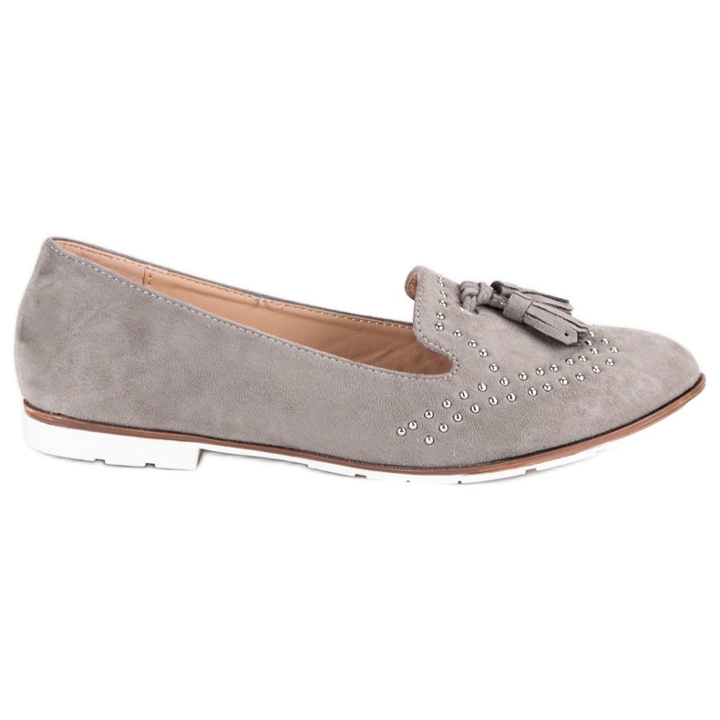 Super Me Signori in camoscio grigio