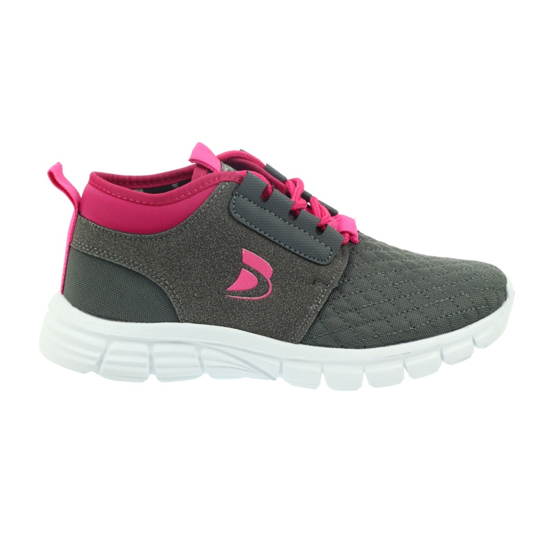 Scarpe per bambini Befado fino a 23 cm 516Y032 rosa grigio