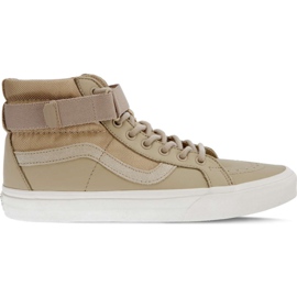 Vans Sk8 Hi Reissue Strap UB5 Ballst Cornistic in pelle scamosciata marrone
