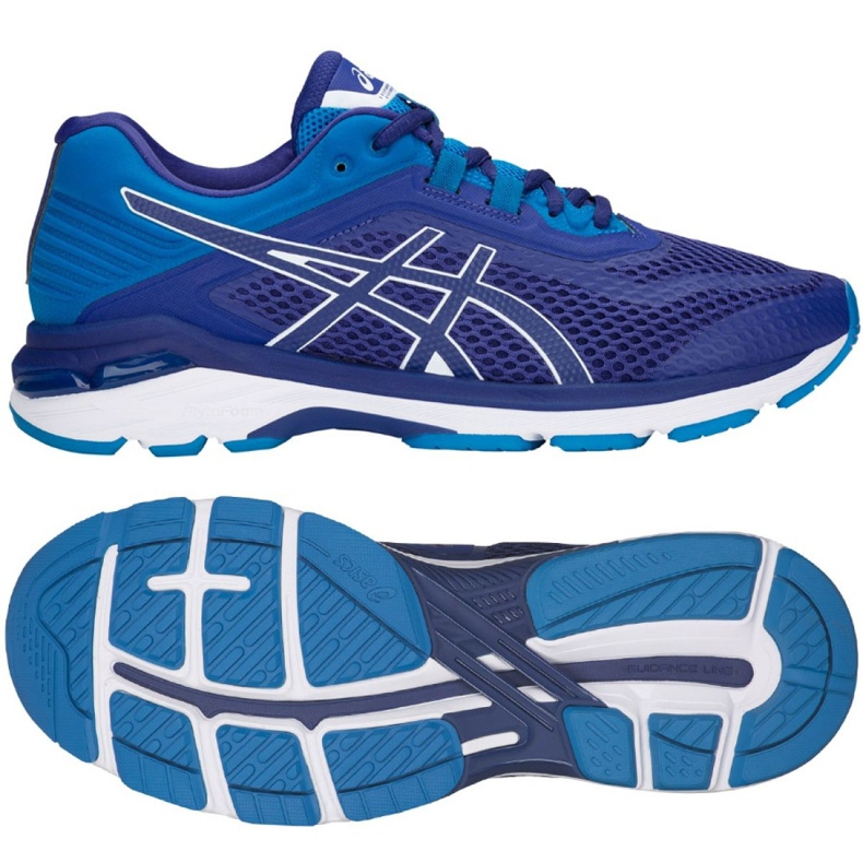 Scarpe da corsa Asics GT-2000 6 M T806N-400 blu