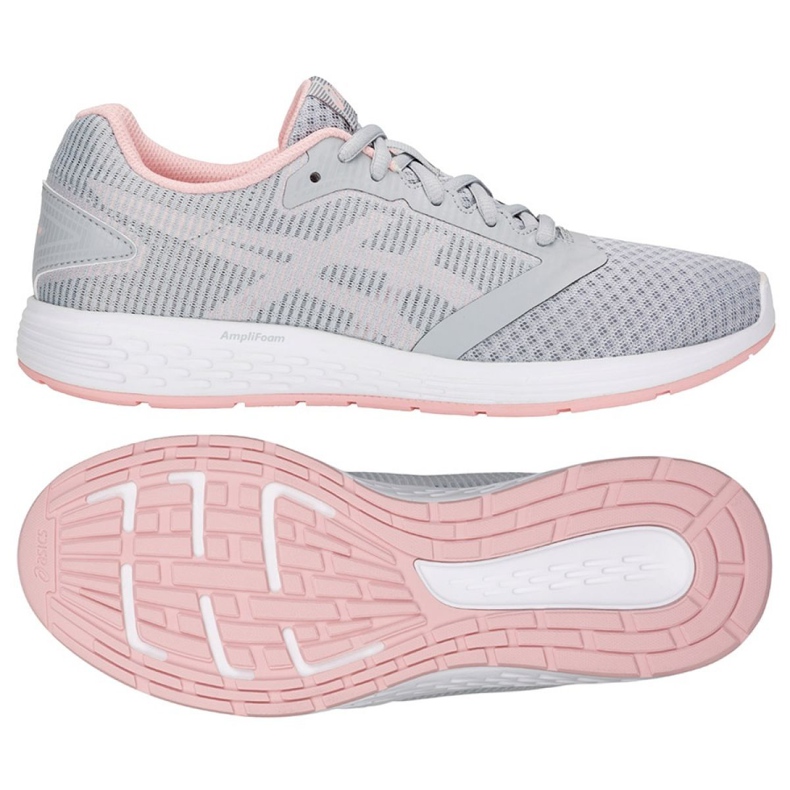 Scarpe da corsa Asics Patriot 10 W 1012A117-020 rosa grigio