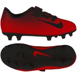 Nike Bravatia II V FG Jr 844434-601 scarpe da calcio rosso