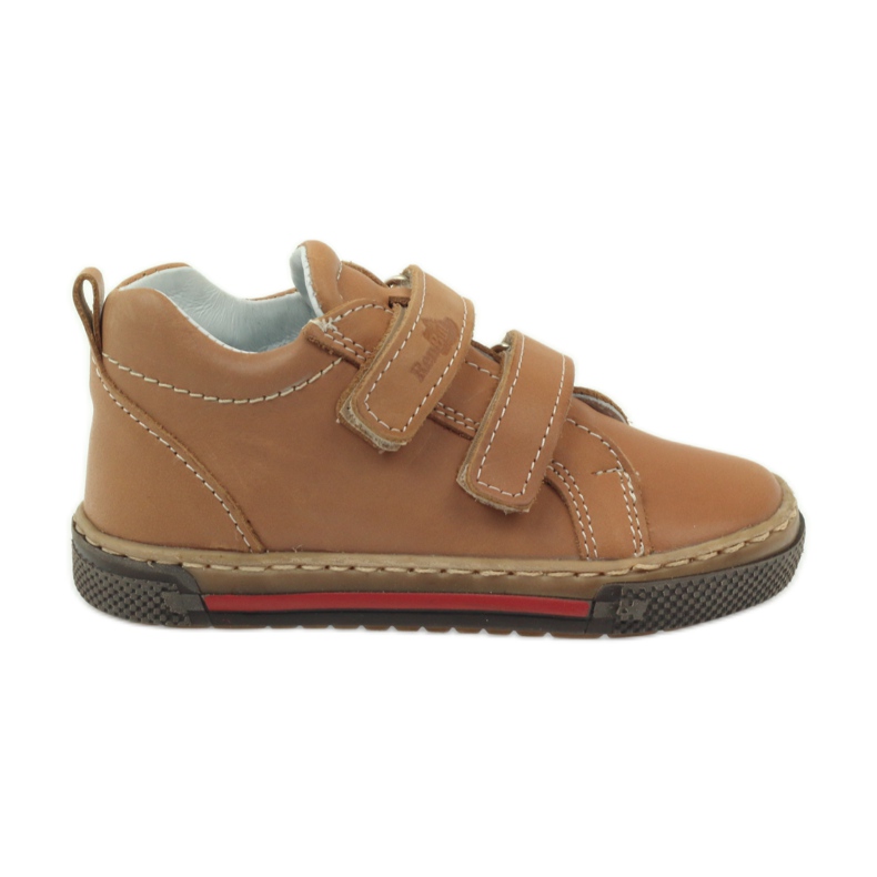 Scarpe da bambino con rape Ren But 1429 marrone