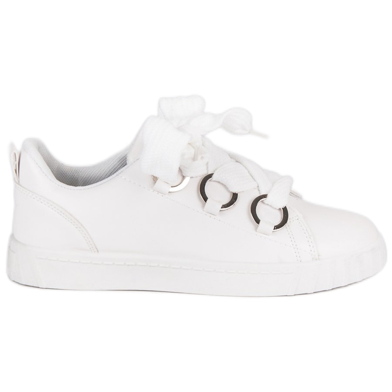 Super Me Sneakers bianche con lacci bianca