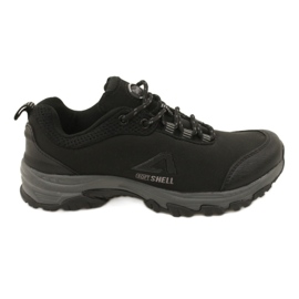 American Club Scarpe sportive americane da donna impermeabili softhell 1802 nere nero