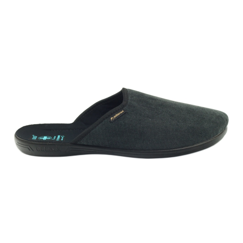 Pantofole Adanex grigie nero grigio
