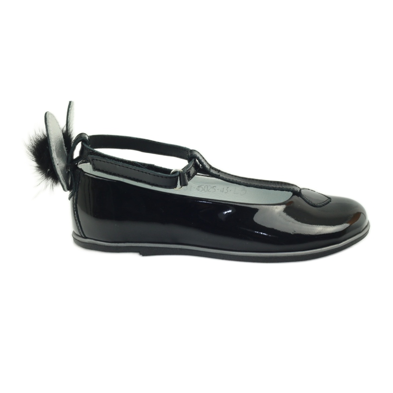 Lattine per ballerine con orecchie Bartek 45025 nero