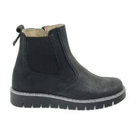 Stivali bambina Ren But 3316 neri nero grigio