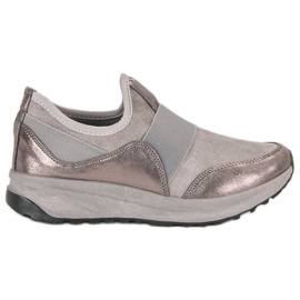 Bestelle Scarpe sportive slip-on grigio