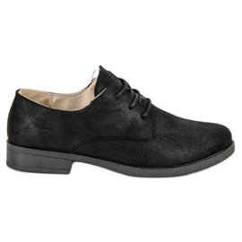 Scarpe comode allacciate nero