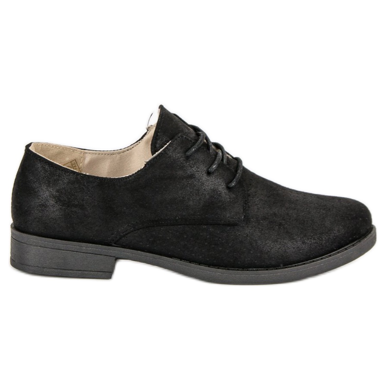 Scarpe comode allacciate nero