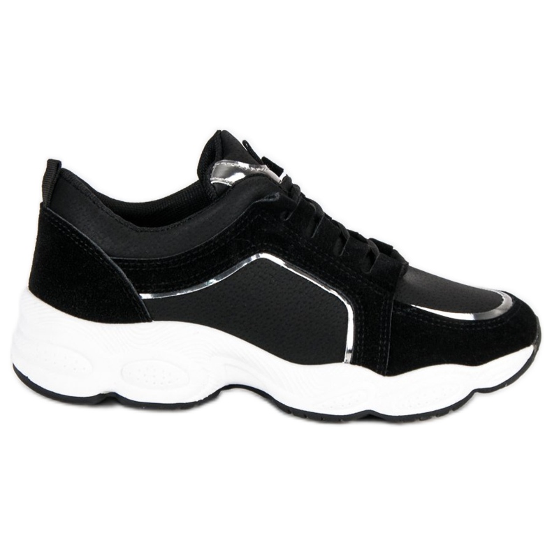 VICES Scarpe sportive in pelle scamosciata nero