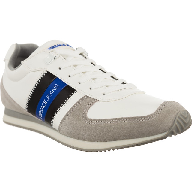 Versace Jeans Sneaker Uomo Dis A3 Mfa bianca marrone multicolore