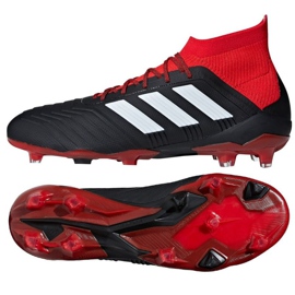 Scarpe da calcio Adidas Predator 18.1 Fg M nero