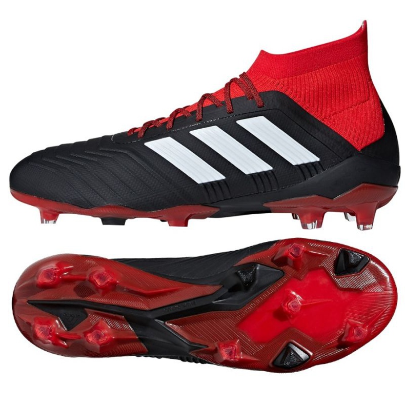 Scarpe da calcio Adidas Predator 18.1 Fg M nero