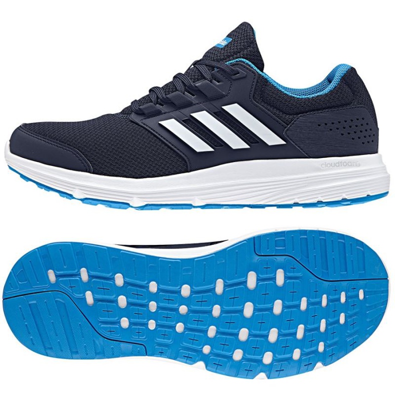 Scarpe da corsa adidas galaxy 4 M B44627 blu