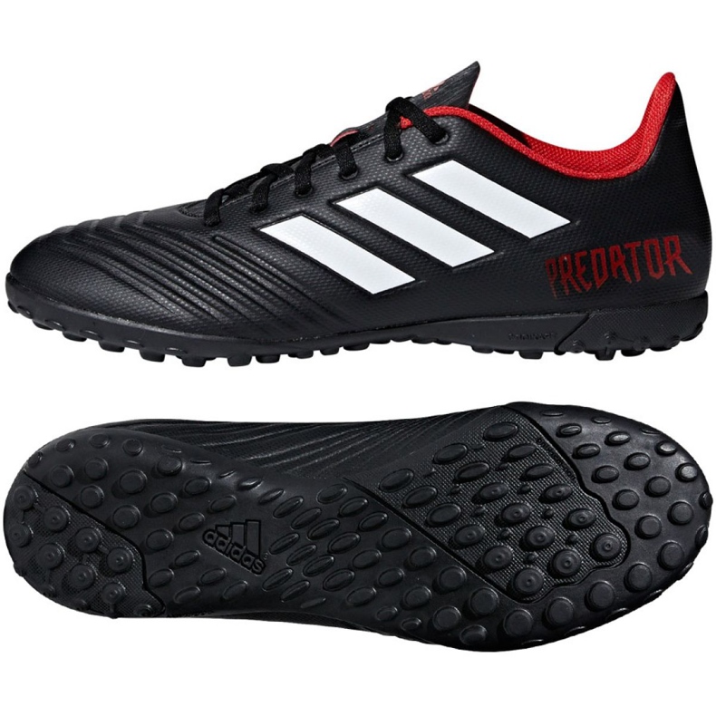 Scarpe da calcio Adidas Predator Tango 18.4 Tf M DB2143 nero nero