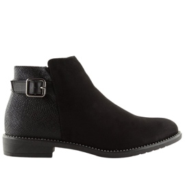 Stivaletti Chelsea neri da donna 3118 Black nero