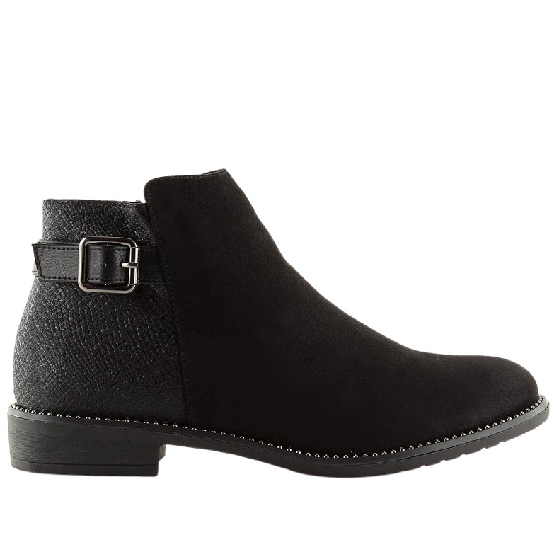 Stivaletti Chelsea neri da donna 3118 Black nero