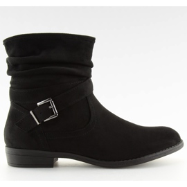 Stivali neri da donna neri 606-3 Black nero