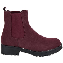Seastar Stivali casual Jodhpur nero rosso