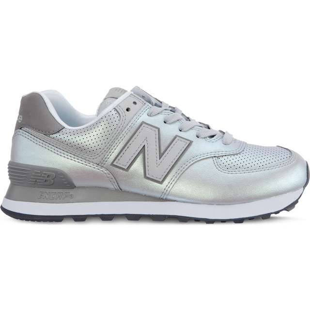 New Balance Wl574ksc Sheen Pack Rain Cloud With Marblehead grigio