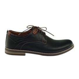 Riko scarpe uomo stringate 842 nero marrone
