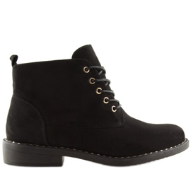 Scarpe stringate nere T210 Nero