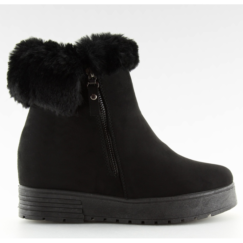 Stivaletti neri A-173 Nero