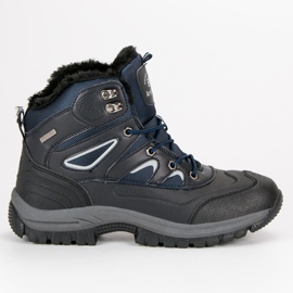 Arrigo Bello Scarpe da uomo per l'inverno blu navy