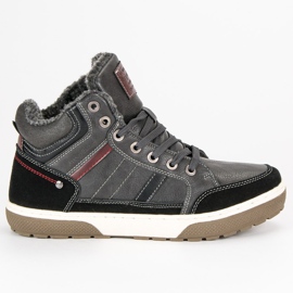 Arrigo Bello Scarpe da ginnastica riscaldate grigio