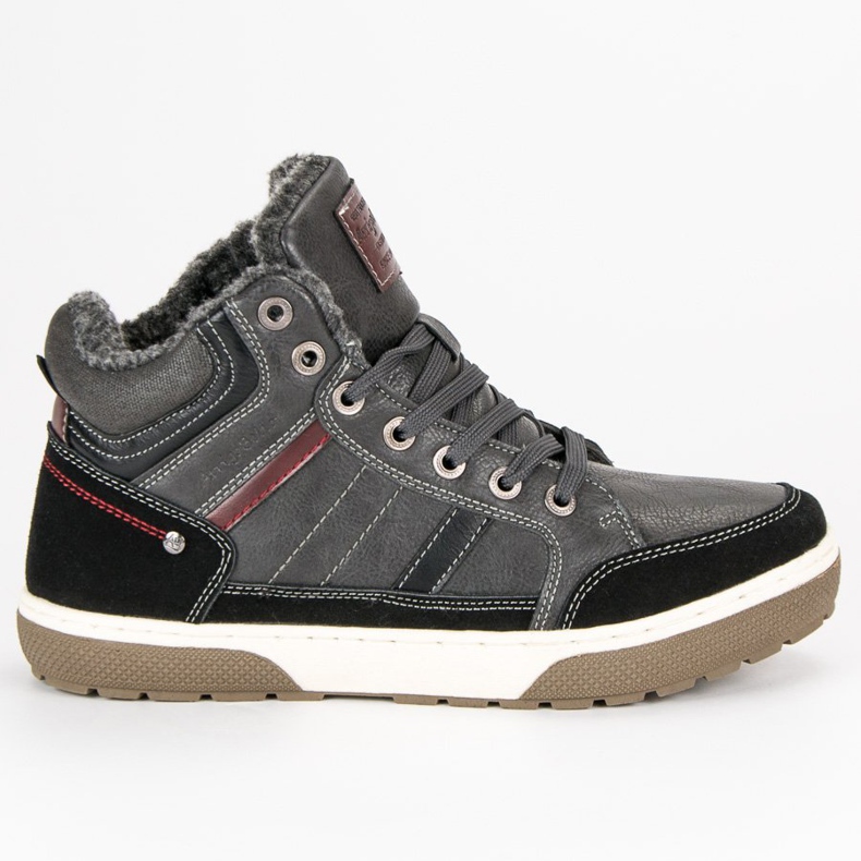 Arrigo Bello Scarpe da ginnastica riscaldate grigio