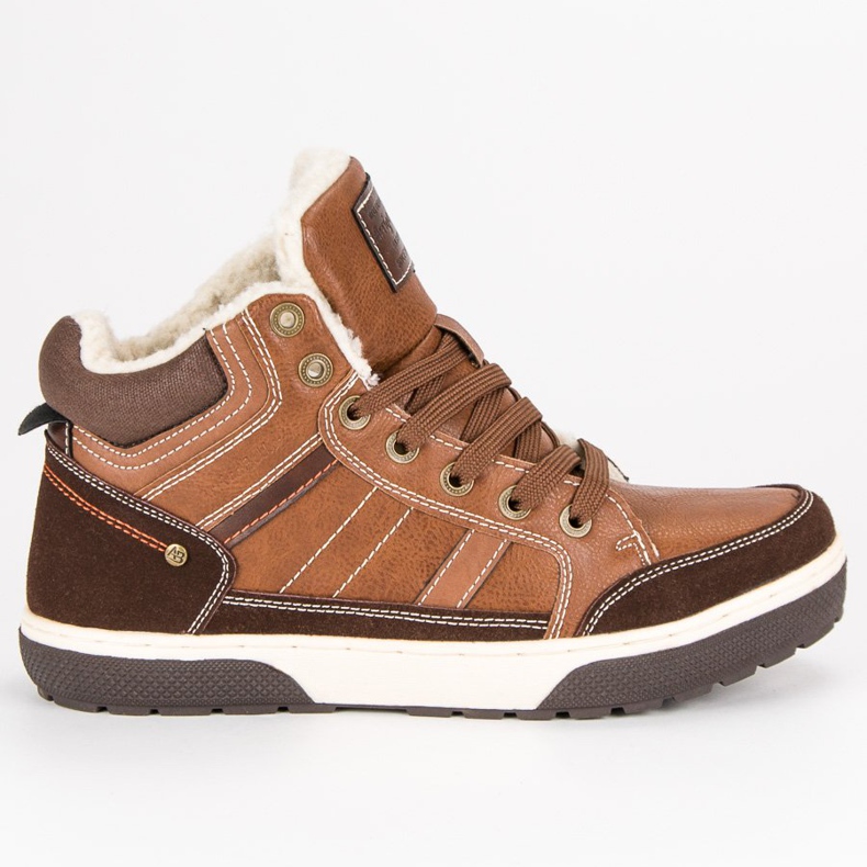 Arrigo Bello Scarpe da ginnastica riscaldate marrone