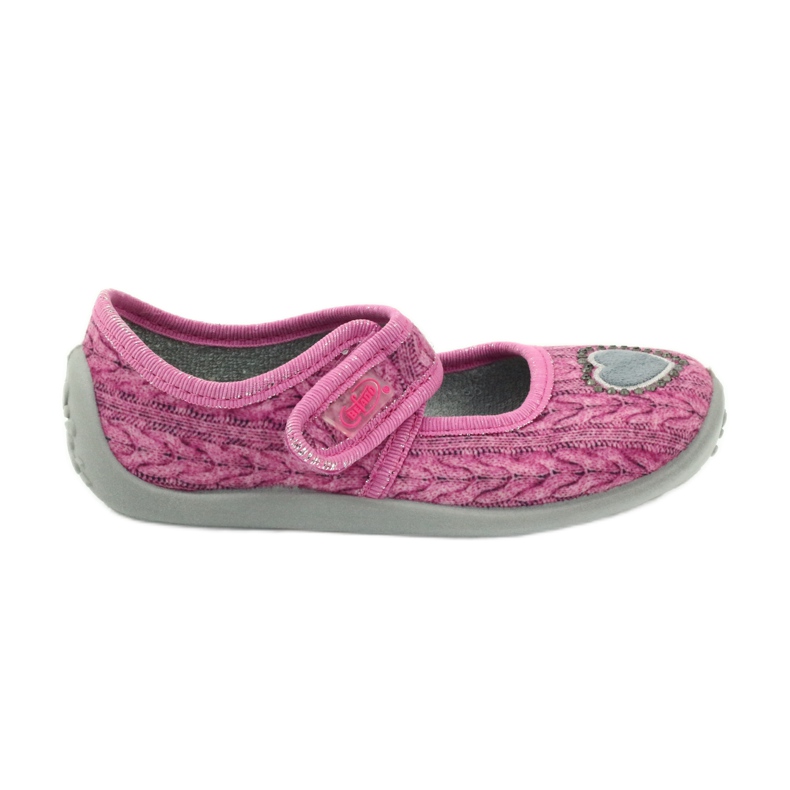 Befado scarpe per bambini ballerine pantofole 945x325 grigio rosa