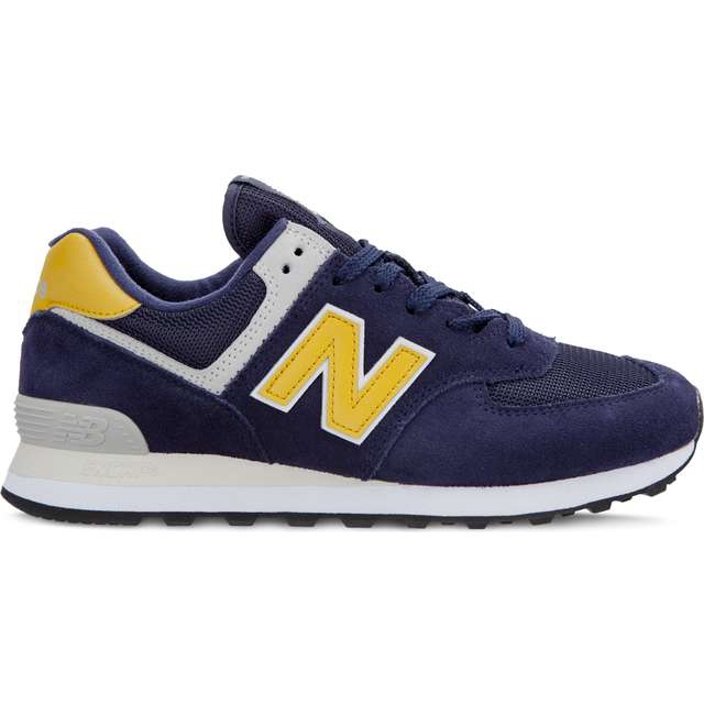 New Balance Pigmento Ml574smb con ottone giallo blu navy