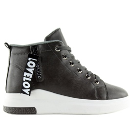 Sneakers alte grigie alla caviglia A29 Grey grigio