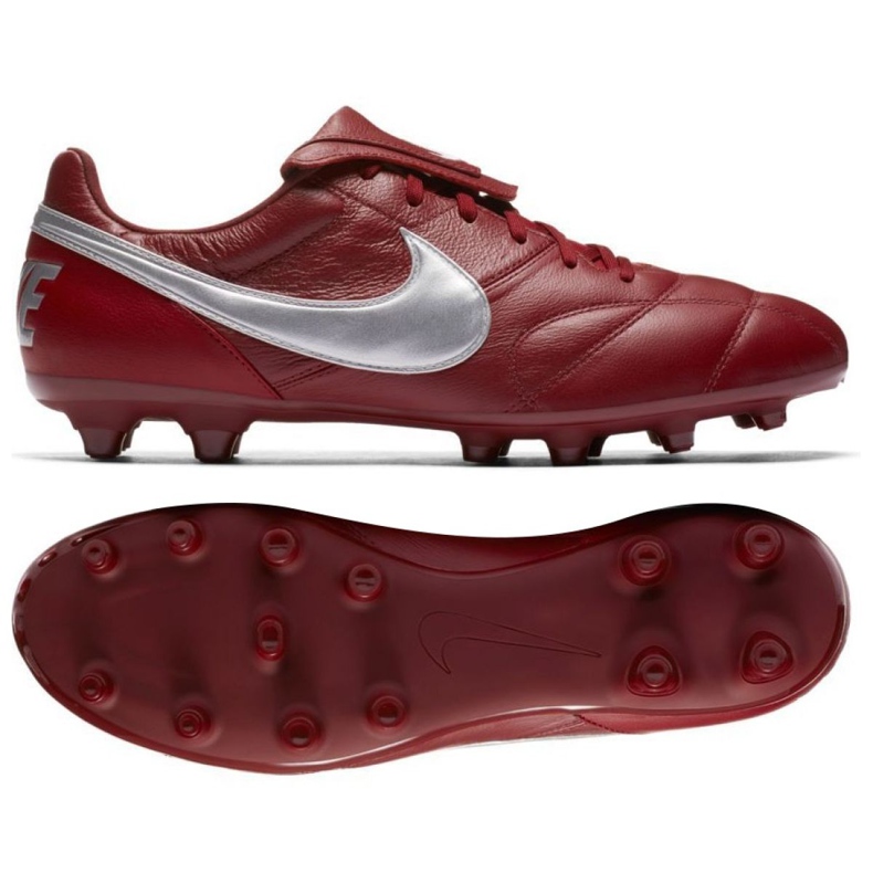 Nike The Nike Premier Ii Fg M 917803-606 scarpe da calcio rosso rosso