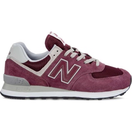 New Balance Wl574er Borgogna Con Bianco multicolore rosso