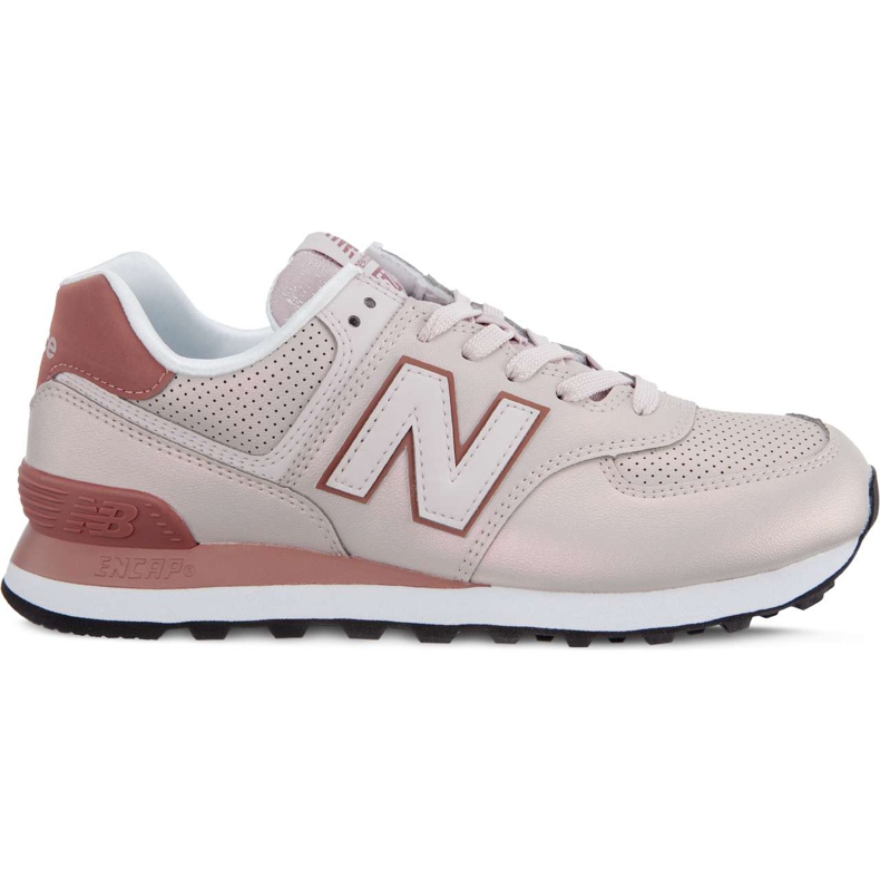 New Balance Wl574kse Sheen Pack Conch Shell con ossido scuro marrone multicolore