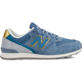 New Balance Wr996flp Blue Grey Gold grigio