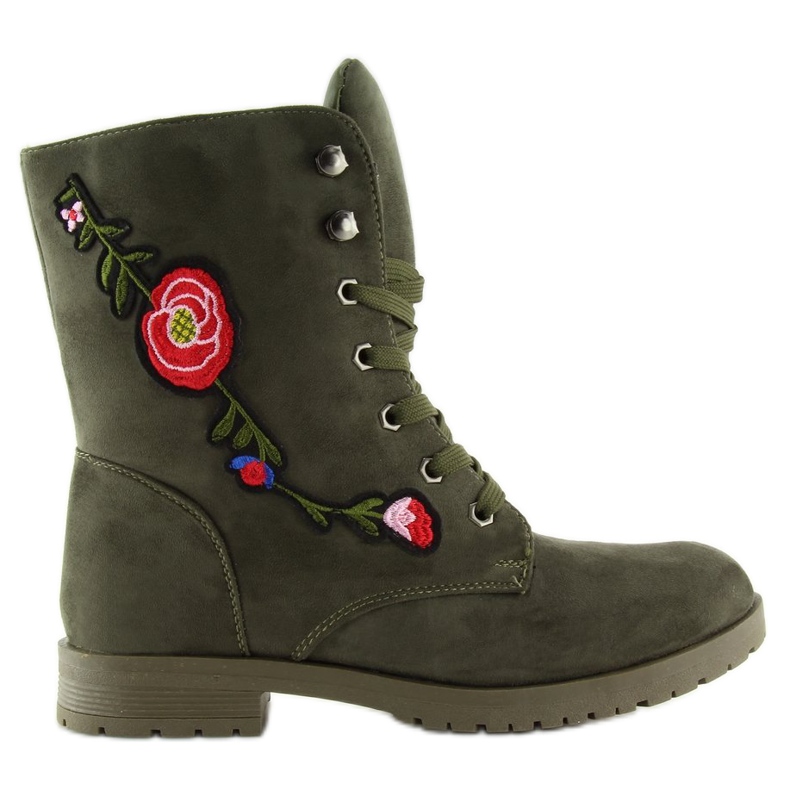 Operai con ricamo AB-9 Army Green verde
