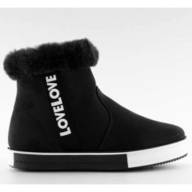 Sneakers nere alte alla caviglia NB252P nero