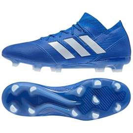 Scarpe da calcio Adidas Nemeziz 18.1 FG M DB2080 blu