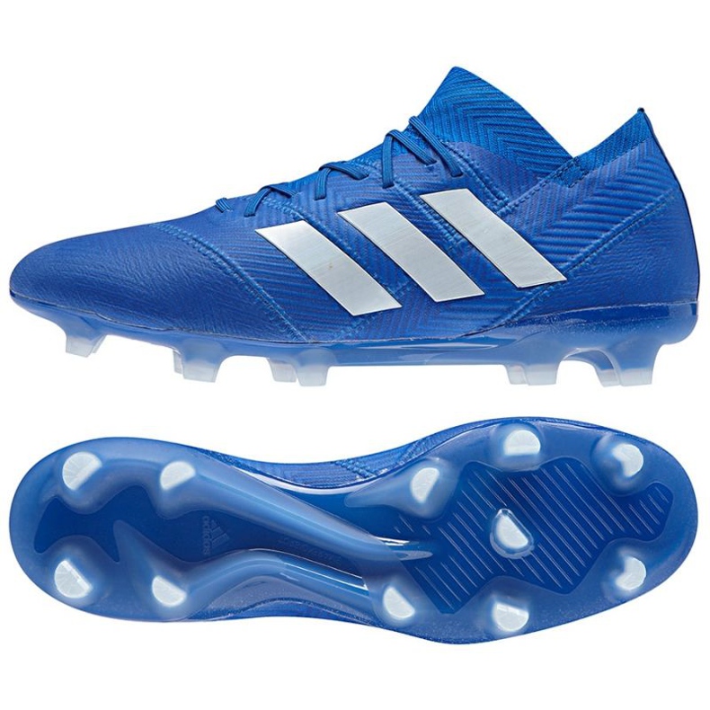 Scarpe da calcio Adidas Nemeziz 18.1 FG M DB2080 blu