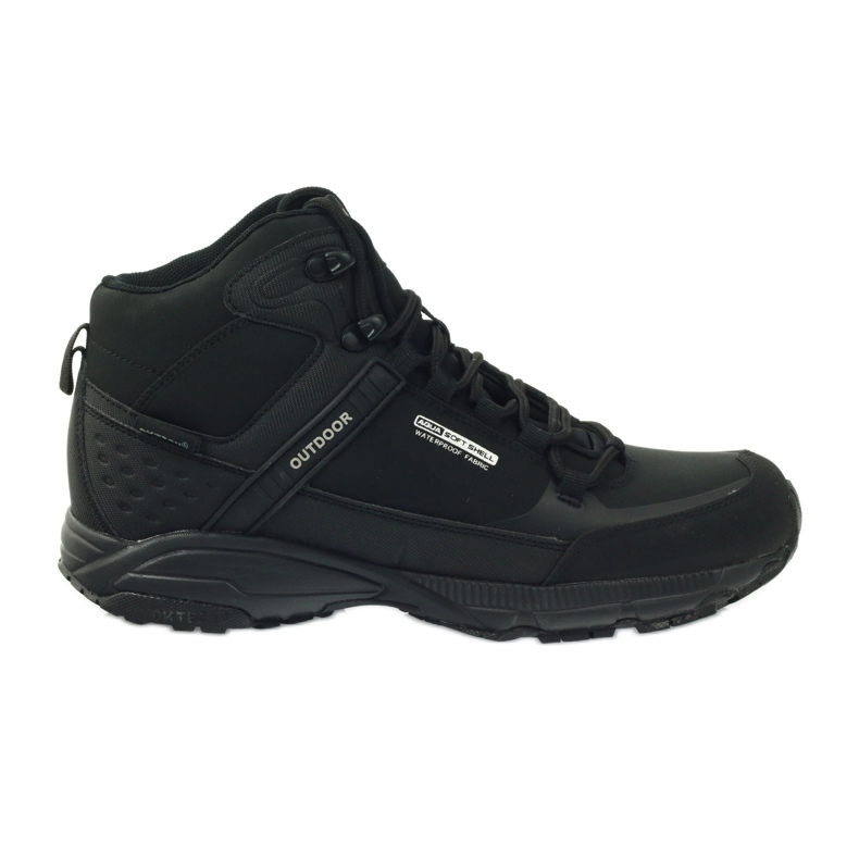 DK 1751 scarpe da trekking softshell nere nero